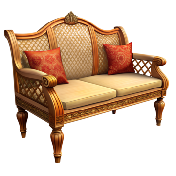 Wooden sofa design